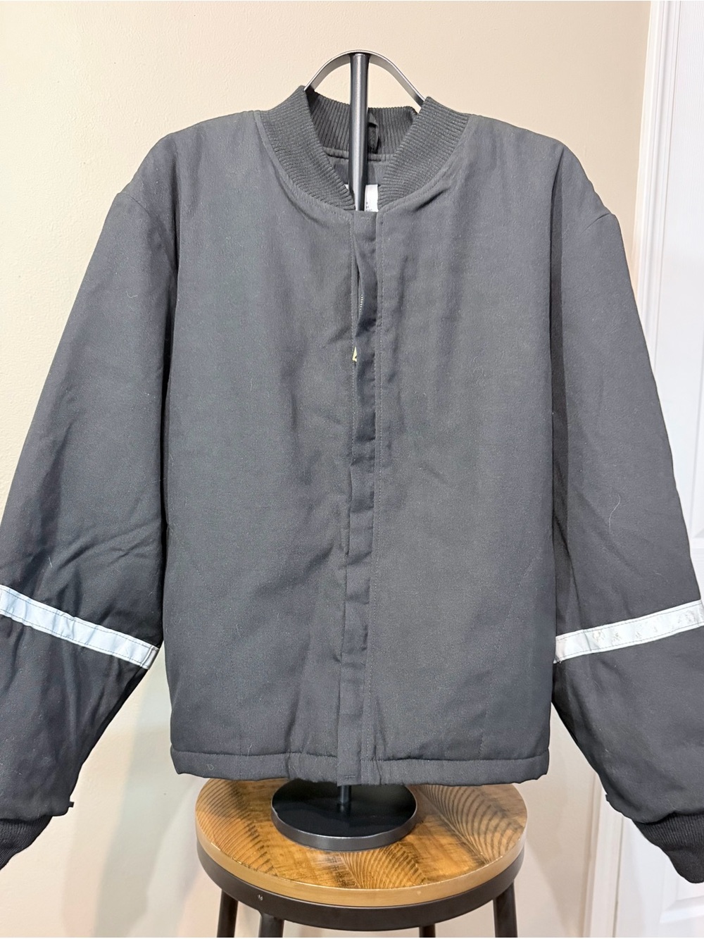 Workrite Nomex IIIA Aramid FR Work Jacket in black, size XL